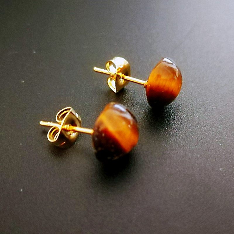 Colorful Bohemian Style Chip Earrings, Retro Minimalist
